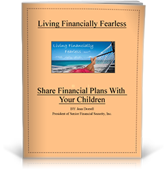 Living Financially Fearless: Share Financial Plans With Your Children